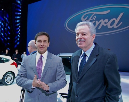 Mark Fields and Derrick Kuzak
