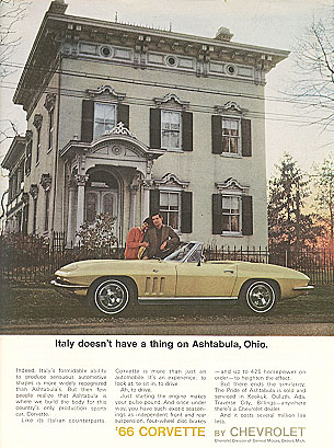 corvette ad