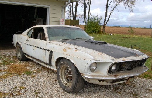 It may not look like much but this may be the world's most valuable Mustang Boss 302 design prototype
