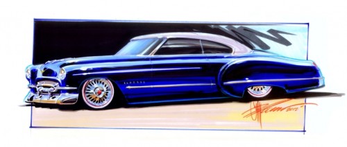 Foose's rendering for the current build