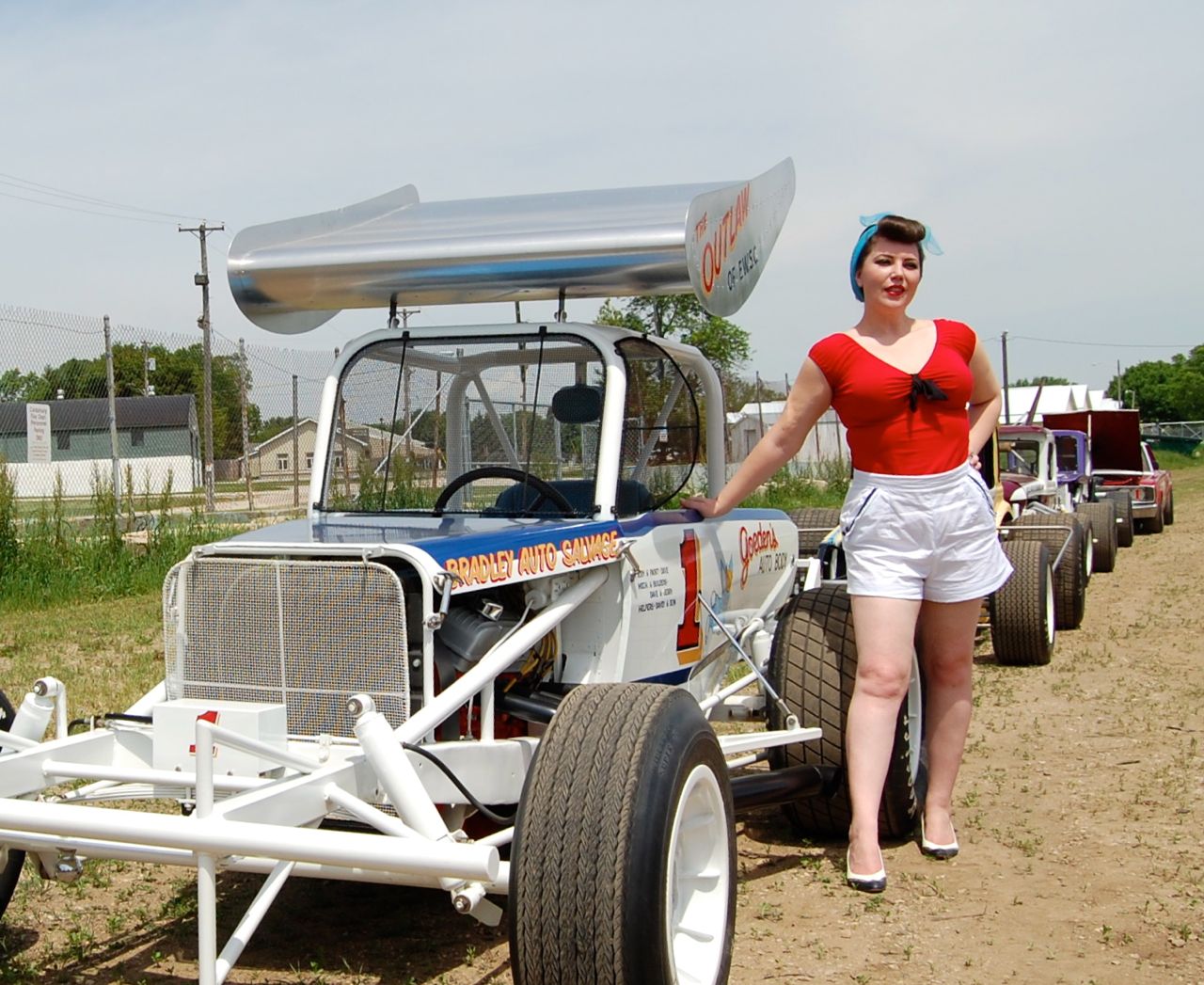 Vintage Modified Stock Car Photos